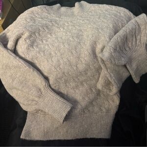 HYFVE Light Gray Women's Turtleneck Sweater